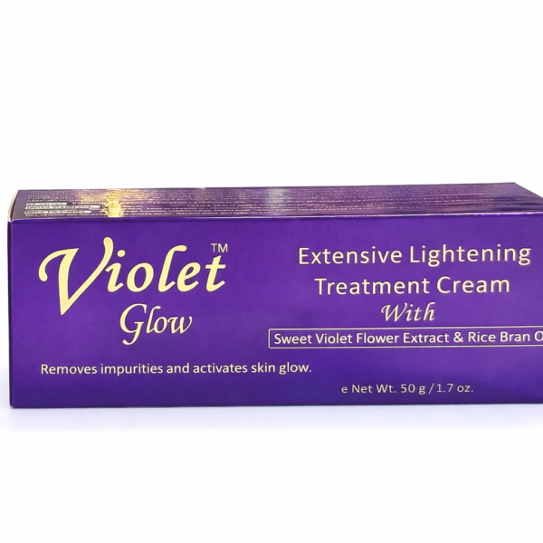 Violet Glow face cream