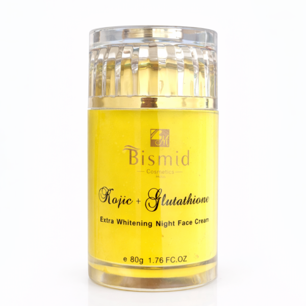 Bismid kojic whitening night face cream