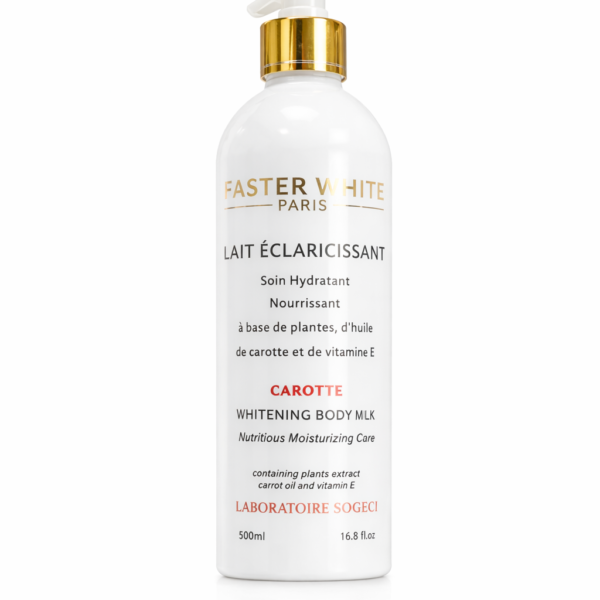 Faster White Lotion Carotte whitening body milk