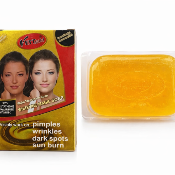 Veet gold treatment face soap