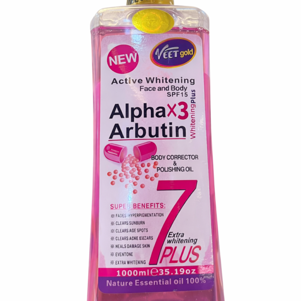 Alpha arbutin Veet gold oil
