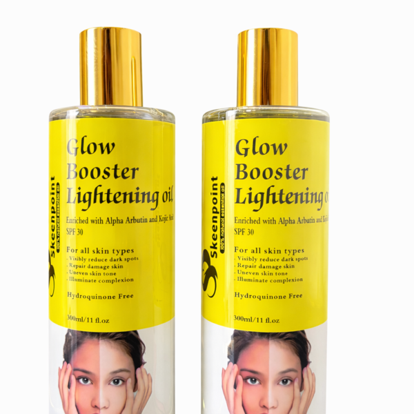 Glow booster oil
