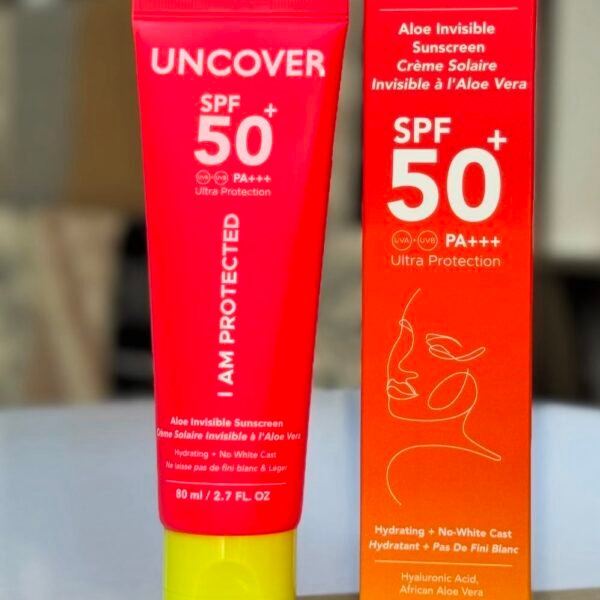 Uncover Spf 50 sunscreen