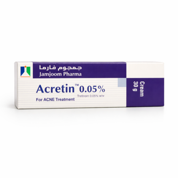 Acretin 0.05% acne treatment