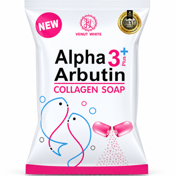 Alpha arbutin face soap