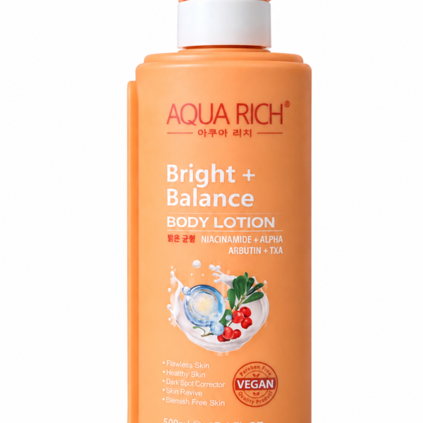 Aqua Rich Bright + Balance Body lotion